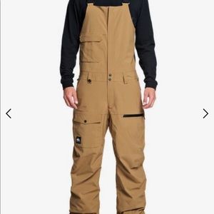 NWT Quicksilver Utility Bib for Snowboarding/Skiing